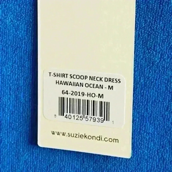 *NWT* SUZIE KONDI Asti T-Shirt Dress in Beach Terry - Picture 8 of 10